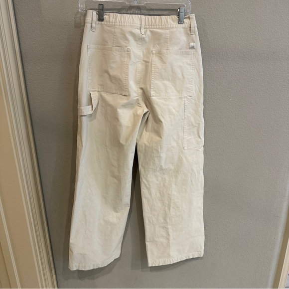 Vuori Women’s Getaway Carpenter Pant Milkweed Size Small Stretch Cotton - Picture 5 of 11